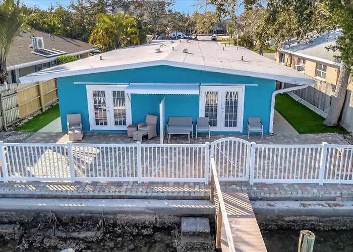 Watefront King Boat Dock & Pets Ok Walk 2 Hébergement de vacances Clearwater Beach
