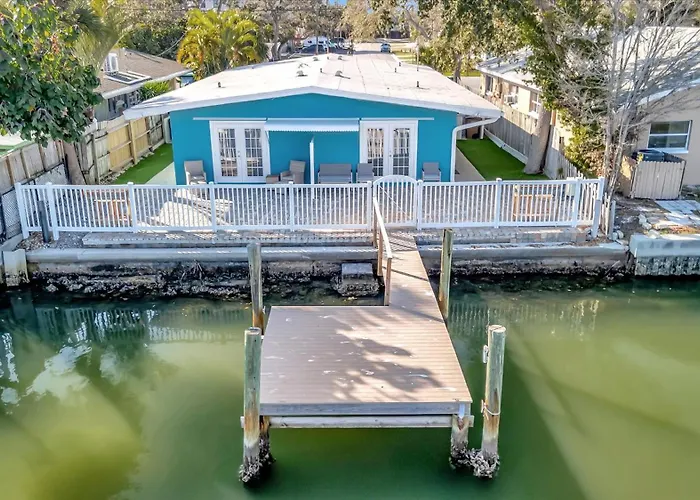 Watefront King Boat Dock & Pets Ok Walk 2 * Clearwater Beach